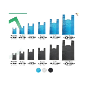 Bolsa camiseta color